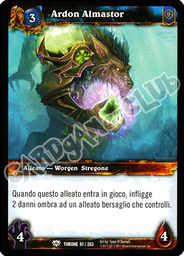 Ardon Almastor comune (IT) -NEAR MINT-