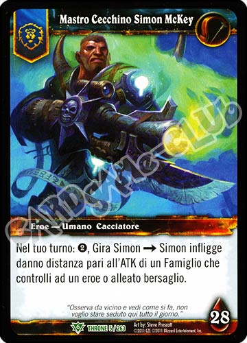 Mastro Cecchino Simon McKey non comune (IT) -NEAR MINT-