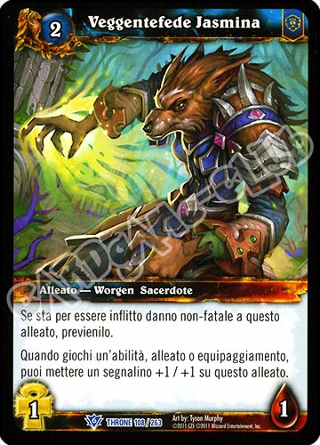 Veggentefede Jasmina rara (IT) -NEAR MINT-