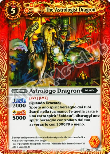007 / 132 Astrologo Dragon Rosso (IT) -NEAR MINT-