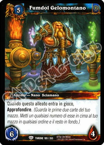 Fumdol Gelomontano comune (IT) -NEAR MINT-