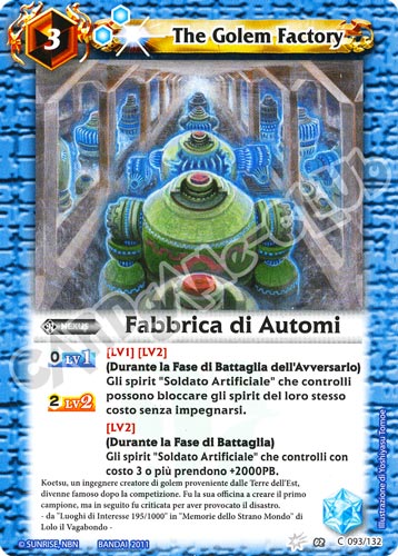 093 / 132 Fabbrica di Automi Blu (IT) -NEAR MINT-