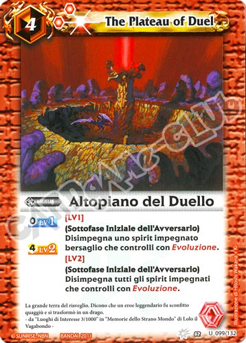 099 / 132 Altopiano del Duello Rosso (IT) -NEAR MINT-
