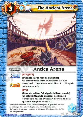 102 / 132 Antica Arena Blu (IT) -NEAR MINT-