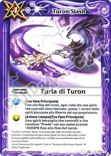 108 / 132 Furia di Turon Viola (IT) -NEAR MINT-