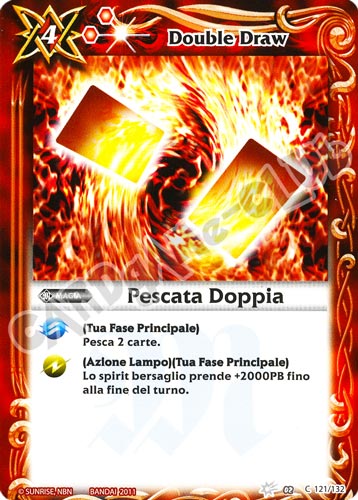 121 / 132 Pescata Doppia Rosso (IT) -NEAR MINT-
