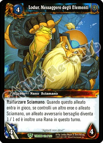 Lodur, Messaggero degli Elementi non comune (IT) -NEAR MINT-