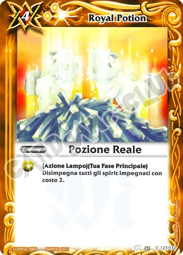 127 / 132 Pozione Reale Giallo (IT) -NEAR MINT-