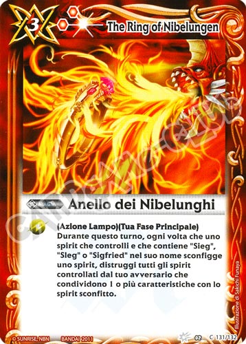 131 / 132 Anello dei Nibelunghi Rosso (IT) -NEAR MINT-