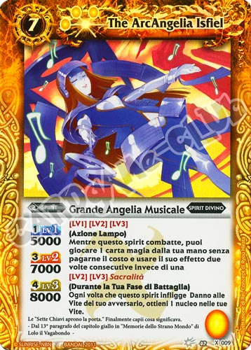 X 009 Grande Angelia Musicale rara x (IT)