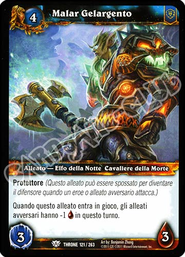 Malar Gelargento comune (IT) -NEAR MINT-