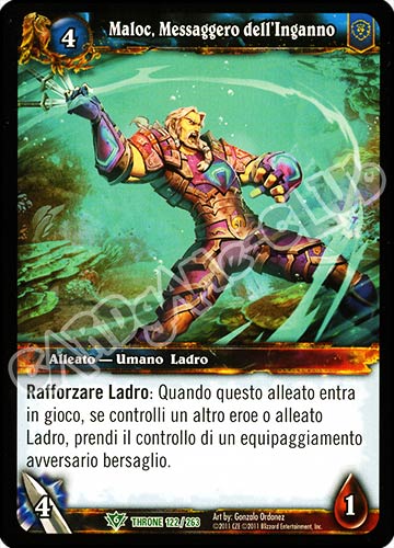 Maloc, Messaggero dell'Inganno non comune (IT) -NEAR MINT-