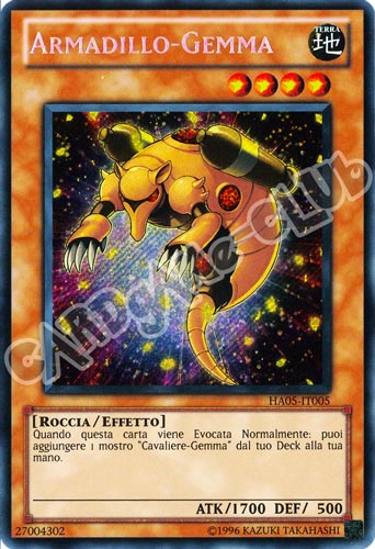 HA05-IT005 Armadillo-Gemma rara segreta Unlimited (IT) -NEAR MINT-