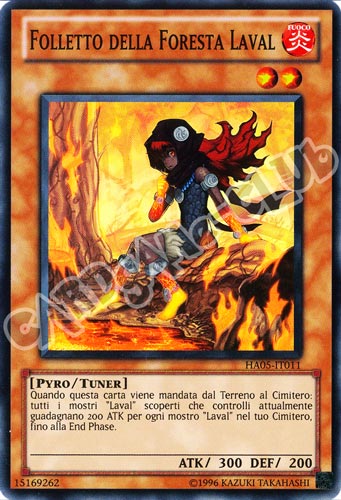 HA05-IT011 Folletto della Foresta Laval super rara Unlimited (IT) -NEAR MINT-