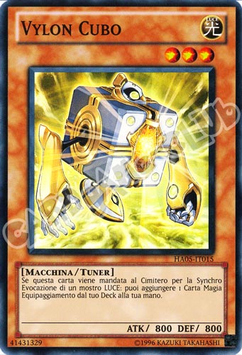 HA05-IT015 Vylon Cubo super rara Unlimited (IT) -NEAR MINT-