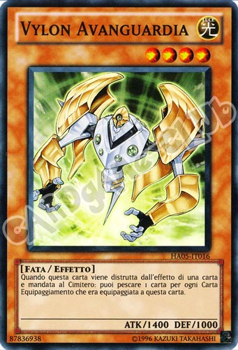 HA05-IT016 Vylon Avanguardia super rara Unlimited (IT) -NEAR MINT-
