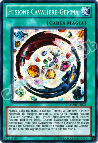 HA05-IT026 Fusione Cavaliere-Gemma super rara Unlimited (IT) -NEAR MINT-