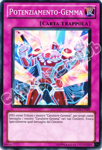 HA05-IT029 Potenziamento-Gemma super rara Unlimited (IT) -NEAR MINT-
