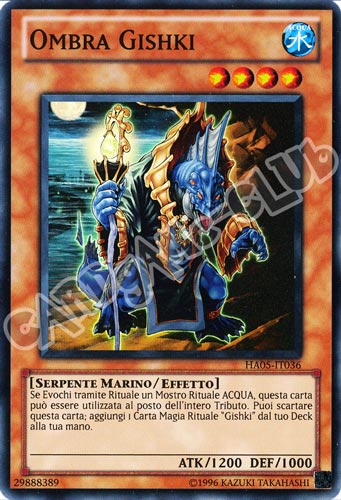 HA05-IT036 Ombra Gishki super rara Unlimited (IT) -NEAR MINT-