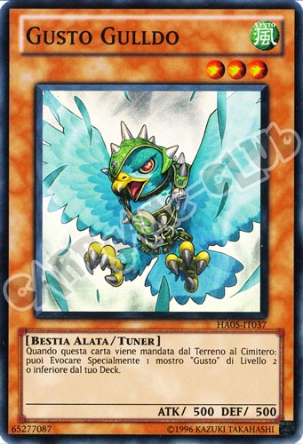 HA05-IT037 Gusto Gulldo super rara Unlimited (IT) -NEAR MINT-