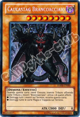 HA05-IT050 Caustag Brancoacciaio rara segreta Unlimited (IT) -NEAR MINT-