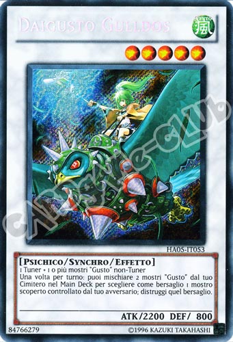 HA05-IT053 Daigusto Gulldos rara segreta Unlimited (IT) -NEAR MINT-