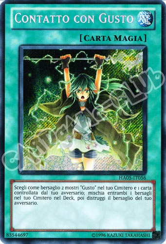 HA05-IT056 Contatto con Gusto rara segreta Unlimited (IT) -NEAR MINT-