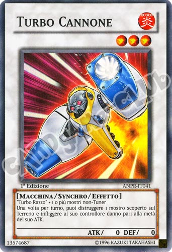 ANPR-IT041 Turbo Cannone super rara 1a Edizione (IT) -NEAR MINT-