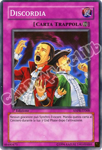 ANPR-IT068 Discordia super rara 1a Edizione (IT) -NEAR MINT-