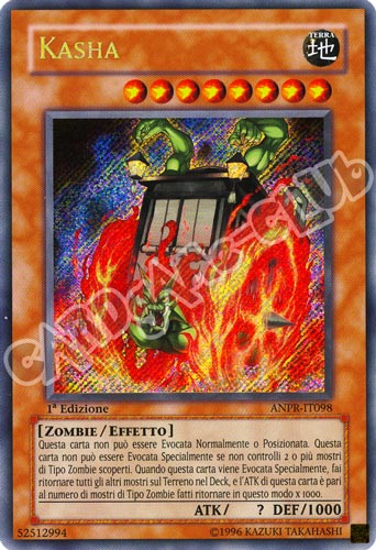 ANPR-IT098 Kasha rara segreta 1a Edizione (IT) -NEAR MINT-