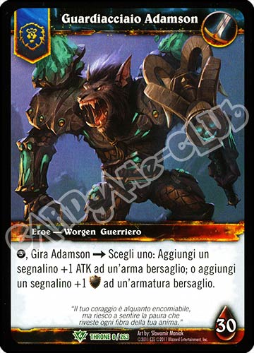 Guardiacciaio Adamson non comune (IT) -NEAR MINT-