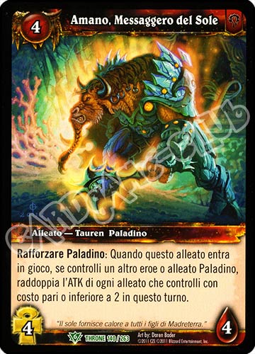 Amano, Messaggero del Sole non comune (IT) -NEAR MINT-