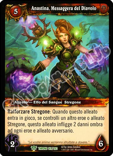 Anastina, Messaggero del Diavolo non comune (IT) -NEAR MINT-
