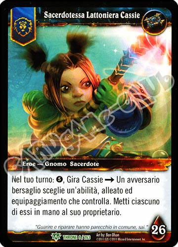 Sacerdotessa Lattoniera Cassie non comune (IT) -NEAR MINT-