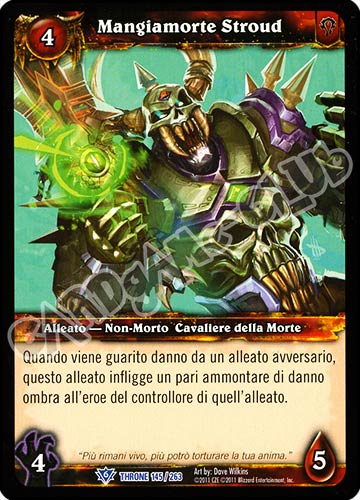 Mangiamorte Stroud rara (IT) -NEAR MINT-