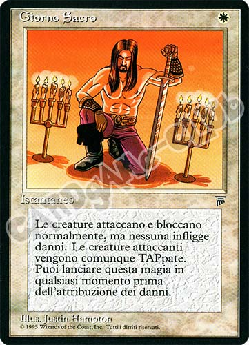 Giorno Sacro comune (IT) -NEAR MINT-