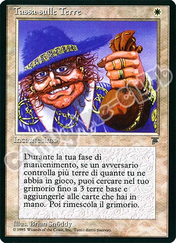 Tassa sulle Terre non comune (IT) -NEAR MINT-