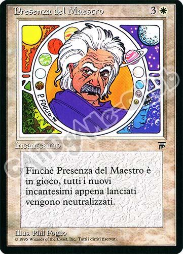 Presenza del Maestro non comune (IT) -NEAR MINT-