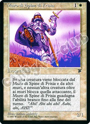 Muro di Spine di Frisia comune (IT) -NEAR MINT-