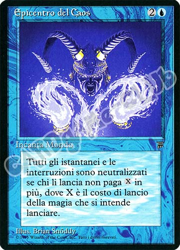 Epicentro del Caos rara (IT) -NEAR MINT-