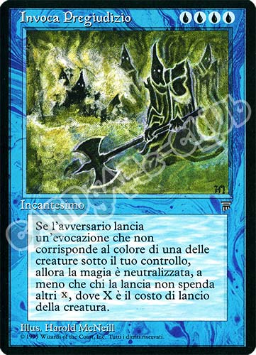 Invoca Pregiudizio rara (IT) -NEAR MINT-
