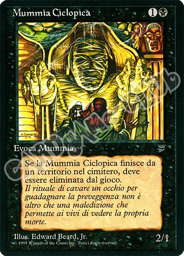 Mummia Ciclopica comune (IT) -NEAR MINT-