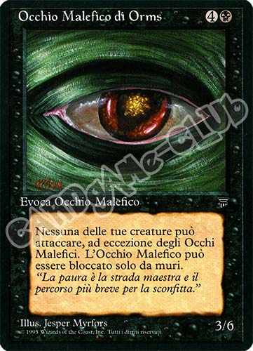 Occhio Malefico di Orms non comune (IT) -NEAR MINT-