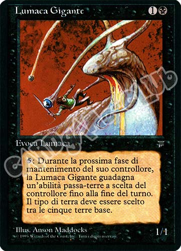 Lumaca Gigante comune (IT) -NEAR MINT-