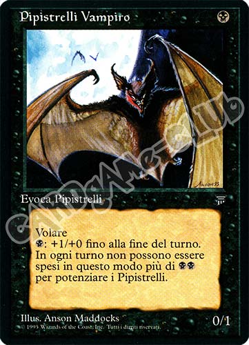 Pipistrelli Vampiro comune (IT) -NEAR MINT-