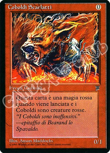 Coboldi Scarlatti comune (IT) -NEAR MINT-