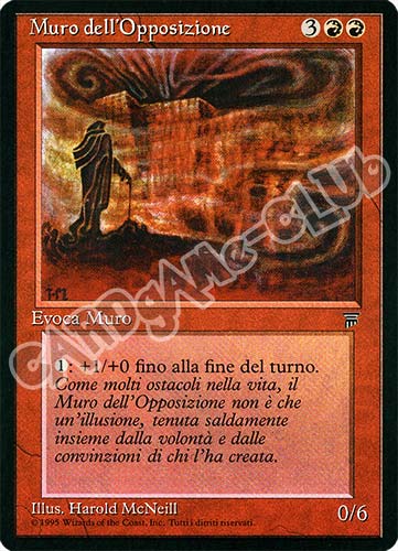 Muro dell'Opposizione rara (IT) -NEAR MINT-