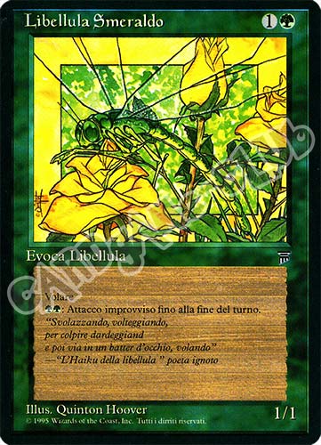 Libellula Smeraldo comune (IT) -NEAR MINT-