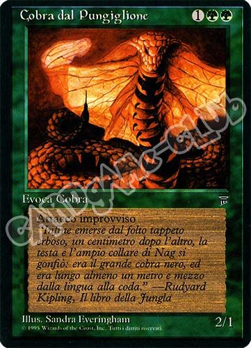 Cobra del Pungiglione comune (IT) -NEAR MINT-