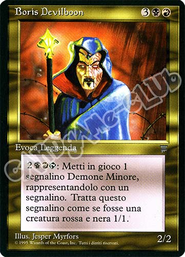 Boris Devilboon rara (IT) -NEAR MINT-
